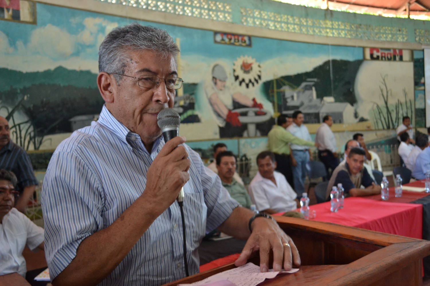 Marcha y evento contra la Reforma a la LFT Ingenio, Motzorongo; Veracruz