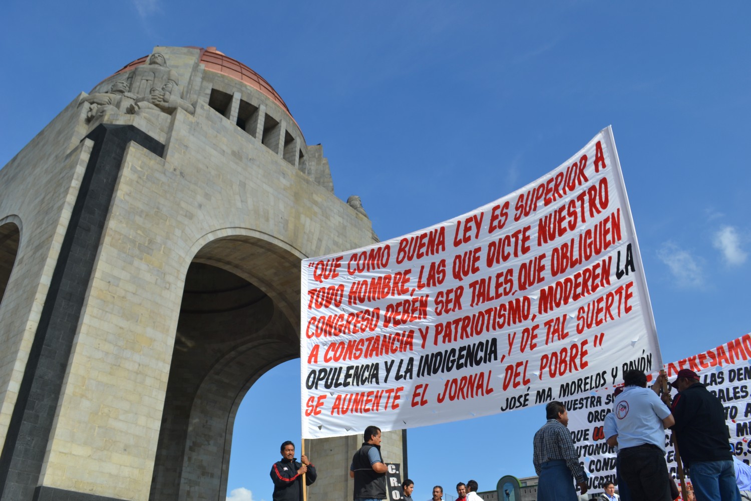 PlantÃ³n CÃ¡mara de Senadores contra la Reforma a la LFT, 2 de octubre